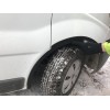 Renault Trafic 2001-2015 Накладки на колесные арки (4 шт, черные) 2007-2015, черный металл - 55786-11