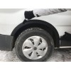 Renault Trafic 2001-2015 Накладки на колесные арки (4 шт, черные) 2007-2015, черный металл - 55786-11