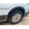 Renault Trafic 2001-2015 Накладки на колесные арки (4 шт, черные) 2007-2015, черный металл - 55786-11