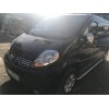 Renault Trafic 2001-2015 Боковые пороги Premium (2 шт., нерж.) 60 мм, короткая база - 49167-11