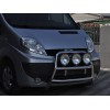 Кенгурятник WT018 (нерж.) для Renault Trafic 2001-2015