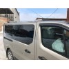 Рейлінги Хром Коротка, чавунні ніжки для Renault Trafic 2015+