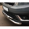 Передний ус Shark ST015 (2021-2025, нерж) для Renault Trafic 2015- гг