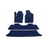 Коврики EVA (3 ряда, синие) для Seat Alhambra 1996-2010