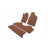 Коврики EVA (3 ряда, коричневые) для Seat Alhambra 1996-2010 гг.
