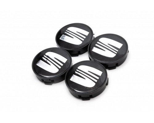 Колпачки в титановые диски 55 мм (4 шт) для Seat Alhambra 2010+ - 54355-11