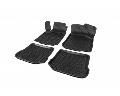 Гумові килимки з бортом (4 шт, Polytep) для Seat Cordoba 2000-2009
