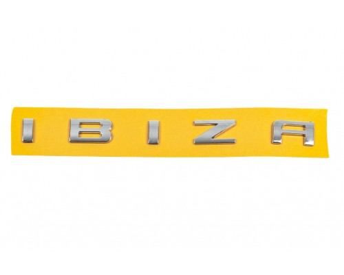 Надпись Ibiza 6L6853687A (275мм на 25мм) для Seat Ibiza 2010-2017 гг.