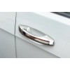 Накладки на ручки (4 шт, нерж) Carmos -Турецька сталь для Seat Leon 2013+ - 60825-11