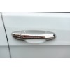 Накладки на ручки (4 шт, нерж) Carmos -Турецька сталь для Seat Leon 2013+ - 60825-11