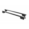 Перемычки на встроенные рейлинги под ключ Bold Bar V2 (2 шт) Черные для Seat Leon 2013-2020 гг.