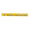 Надпись Toledo 210мм на 17мм для Seat Toledo 2005-2012