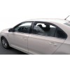 Зовнішня окантовка скла (нерж) для Seat Toledo 2012+ - 57452-11