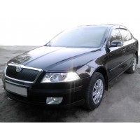 Ветровики LiftBack (4 шт, HIC) для Skoda Octavia II A5 2006-2010