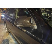 Накладки на зеркала BMW-Style (2 шт) для Skoda Octavia II A5 2010-2013 гг