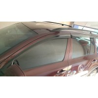 Ветровики SW (4 шт, HIC) для Skoda Octavia II A5 2010-2013