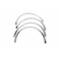 Накладки на арки (4 шт, нерж) для Skoda Octavia III A7 2013-2019