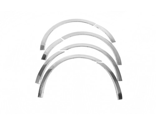 Накладки на арки (4 шт, нерж) для Skoda Octavia III A7 2013-2019 - 80279-11