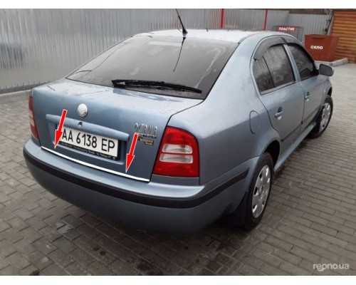 Кромка богажника (нерж.) Skoda Octavia I Tour A4 1996-2010 - 49085-11