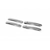 Накладки на ручки (4 шт, нерж) OmsaLine - Італійська нержавіюча сталь для Skoda Rapid 2012+ - 51252-11