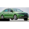 Накладки на зеркала BMW-Style (с поворотом, 2 шт) для Skoda Rapid 2012-2019 гг