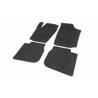 Гумові килимки (4 шт, Polytep) для Skoda Rapid 2012+
