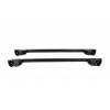 Перемычки на встроенные рейлинги под ключ Bold Bar V2 (2 шт) Черные для Skoda Roomster 2007↗ гг.