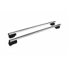 Перемычки на встроенные рейлинги под ключ Bold Bar V2 (2 шт) Черные для Skoda Roomster 2007↗ гг.