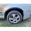 Накладки на арки (4 шт, чорні) Метал Skoda Superb 2001-2009