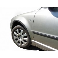 Накладки на арки (4 шт, чорні) для Skoda Yeti 2010+
