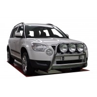 Кенгурятник WT018 (нерж.) для Skoda Yeti 2010+