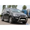 Кенгурятник WT003 (нерж) для SsangYong Action 2006+