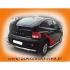 Бічні пороги Premium (2 шт., нерж) 60 мм для SsangYong Action 2006+