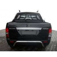 Задній захист AK006 (нерж) для SsangYong Action 2006+