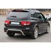 Задня дуга AK007 (нерж) для SsangYong Kyron 2008+