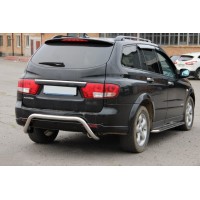 Задня дуга AK007 (нерж) для SsangYong Kyron 2008+
