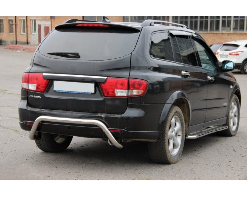 Задня дуга AK007 (нерж) для SsangYong Kyron 2008+