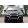 Кенгурятник WT003 (нерж) для SsangYong Kyron 2008+ - 75565-11