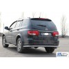 Задня дуга AK005 (нерж) для SsangYong Kyron 2008+