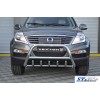Кенгурятник WT003 (нерж) для SsangYong Rexton I 2001-2017