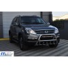 Кенгурятник WT003 (нерж) для SsangYong Rexton I 2001-2017
