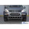 Кенгурятник WT003 (нерж) для SsangYong Rexton I 2001-2017