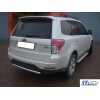 Задня дуга AK002 (нерж) для Subaru Forester 2008-2013
