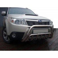 Кенгурятник WT002 (нерж.) для Subaru Forester 2008-2013