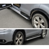 Боковые подножки Оригинал (2 шт, алюминий) для Subaru Forester 2013-2018
