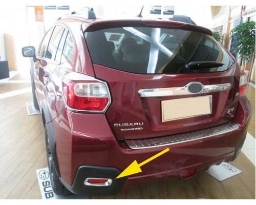 Накладки на задні габарити Libao (2 шт, пласт) для Subaru XV 2011-2017 - 81189-11