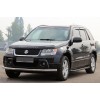 Передний ус ST008 (нерж) для Suzuki Grand Vitara 2005-2014