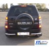 Задняя защита AK003 (нерж) для Suzuki Grand Vitara 2005-2014  - 75551-11