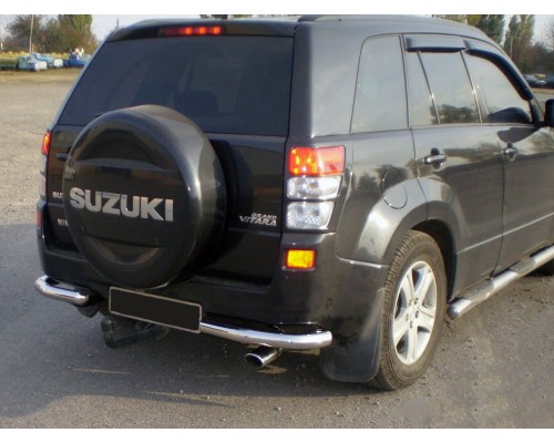 Задняя защита AK003 (нерж) для Suzuki Grand Vitara 2005-2014  - 75551-11