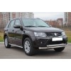Передний двойной ус ST014 (нерж) для Suzuki Grand Vitara 2005-2014